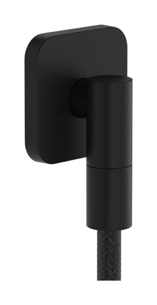 hansgrohe FixFit Fine Q Wandanschluss schwarz matt 28884670