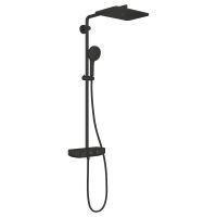 Vorschau: Grohe Vitalio Joy+ SmartControl System 350x230 Mono Duschsystem mit Thermostat, schwarz matt