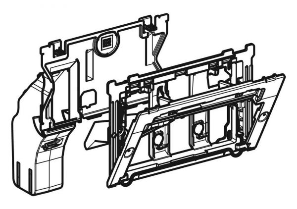 Geberit DuoFresh Einschub für Spülkastenstein, für Sigma UP-Spülkasten 12cm