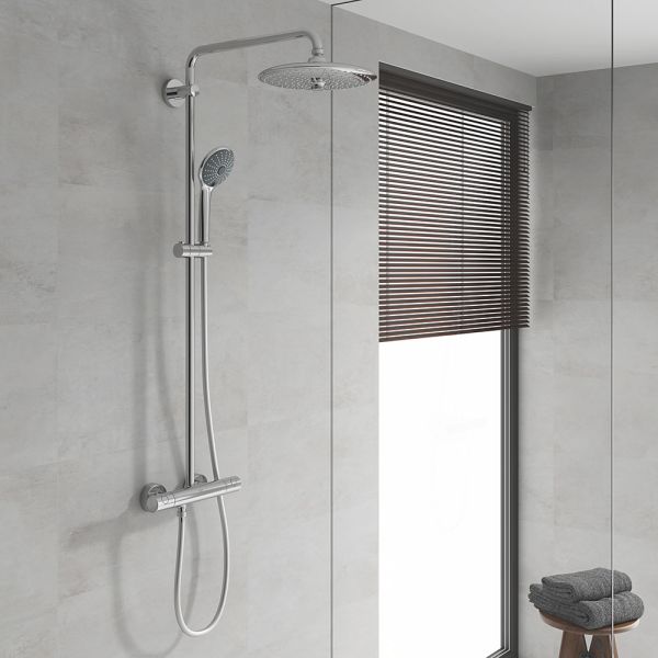 Grohe Vitalio Joy 110 Massage-Handbrause mit 3 Strahlarten, chrom