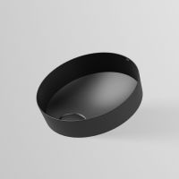 Vorschau: Alape TE series Tendo Schalenbecken, rund, Ø 40cm SB.TE400 schwarz matt 3530000240
