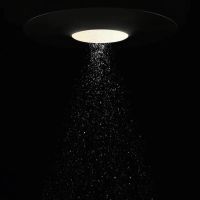 Vorschau: Dornbracht Rainmoon Regenpaneel Ø45cm, weiß matt 41610979-10