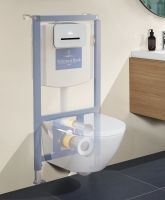 Vorschau: Villeroy&Boch ViConnect Wand-WC-Montageelement inkl. Leerrohr für Dusch-WC, BH 112cm