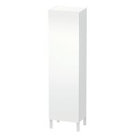 Duravit L-Cube Hochschrank 50x176x36,3cm mit 1 Tür, Türanschlag rechts weiß matt LC1181R1818