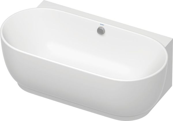 Duravit Luv Vorwand-Badewanne oval 180x95cm, weiß