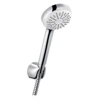 Kludi Logo Wannen-Brause-Set mit Brausehalter, 1 Strahlart, chrom 6801005-00