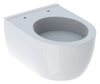 Vorschau: Geberit iCon Wand-WC Tiefspüler mit Spülrand, geschlossene Form, verkürzte Ausladung, weiß 204030000