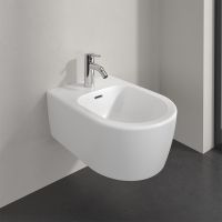 Vorschau: Villeroy&Boch Skyla Wand-Bidet 37x53cm, weiß matt mit CeramicPlus 448200RW