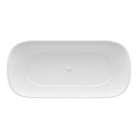 Vorschau: Laufen Meda freistehende Badewanne 160x75cm aus Marbond