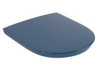 Vorschau: Villeroy&Boch ViCare WC-Sitz ohne Absenkautomatik, oval, blau, AntiBac