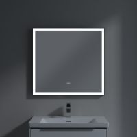 Vorschau: Villeroy&Boch Subway 3.0 LED-Spiegel, 80x75cm, mit Sensordimmer, schwarz matt