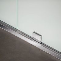 Vorschau: Provex Toga TD-1 Drehtür in Linie mit seitlichem Festfeld