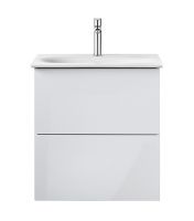 Vorschau: Burgbad Essence Waschtischunterschrank 58cm passend zu Grohe Essence 3956800H, 2 Auszüge