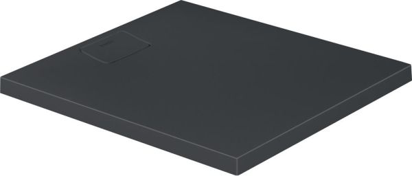 Duravit Stonetto Duschwanne rechteckig 80x90cm, Mineralguss, anthrazit