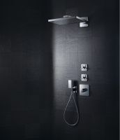 Vorschau: Axor ShowerSolutions Kopfbrause 460/300 1jet mit Brausearm und Softcube Rosette