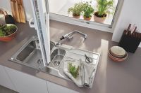 Vorschau: Grohe Eurosmart Küchenarmatur für die Vor-Fenster-Montage, chrom 30618000