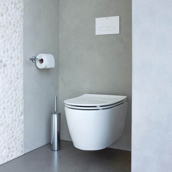 Duravit Soleil by Starck Wand-WC 48x37cm, rimless, HygieneGlaze, weiß 2590092000