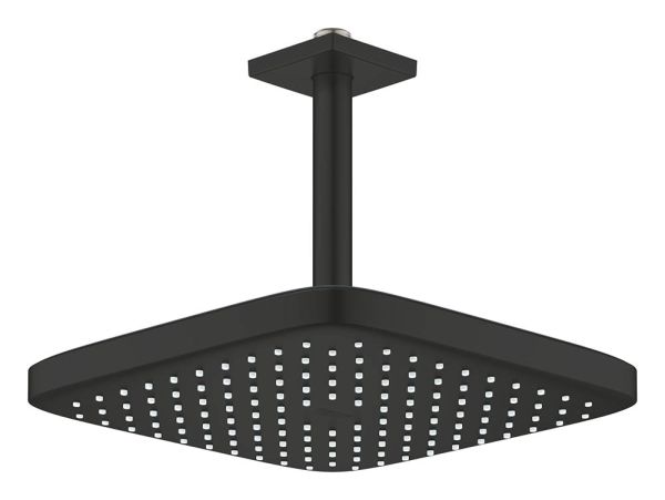 Grohe Tempesta 250 Cube Kopfbrauseset Deckenauslass 14,2cm, 9,5l/min, matt black
