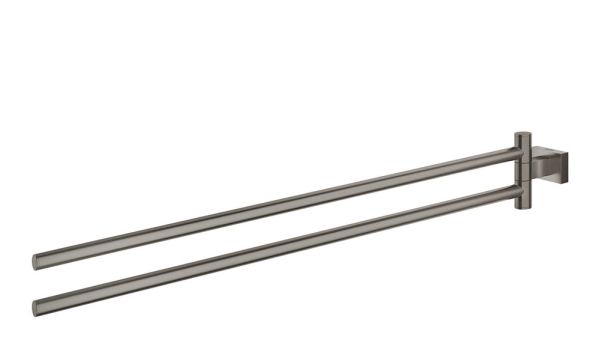 Grohe Essentials Cube Handtuchhalter 2-armig, 44cm, schwenkbar