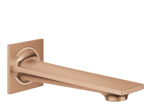 Grohe Allure Wanneneinlauf, Ausladung 16,7cm, warm sunset gebürstet 13264DL1
