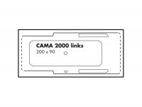 Vorschau: Polypex CAMA 2000 links Rechteck-Badewanne 200x90cm