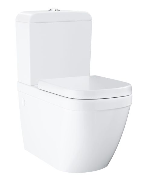 Grohe Euro Ceramic Stand-WC-Kombination-SET, spülrandlos, Abgang waagerecht 39462000
