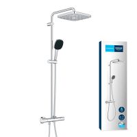 Vorschau: Grohe QuickFix Vitalio Comfort 250 Thermostat-Duschsystem, chrom