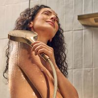 Vorschau: Hansgrohe Designflex Textil-Brauseschlauch 1,60m, brushed bronze