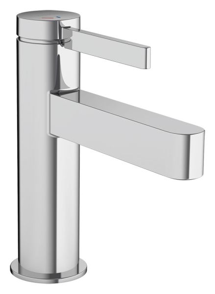 hansgrohe Finoris Waschtischarmatur 100 CoolStart Push-Open Ablaufgarnitur chrom 76012000