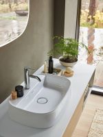 Vorschau: Duravit Zencha Aufsatzbecken 55x39cm weiss 2374550071