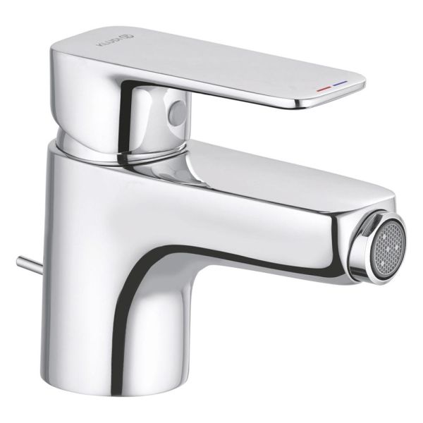 Kludi Pure&Style Bidet-Einhandmischer mit Ablaufgarnitur, chrom 402160575 