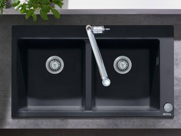 Hansgrohe S51 S510-F770 Einbauspüle 370/370 mit Doppelbecken