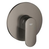 Grohe Plus Duscharmatur, rund, hard graphite gebürstet 24059AL4