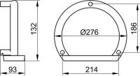 Vorschau: Keuco Haltegriff mit Seifenablage, chrom