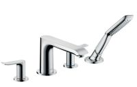 Hansgrohe Metris 4-Loch Wannenrandarmatur, chrom