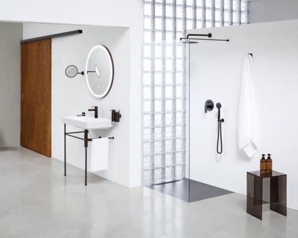 Laufen Base 2.0 Spiegel rund mit umlaufender LED-Beleuchtung