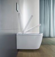 Vorschau: Duravit SensoWash Starck f Lite Compact Dusch-WC, weiß HygieneGlaze