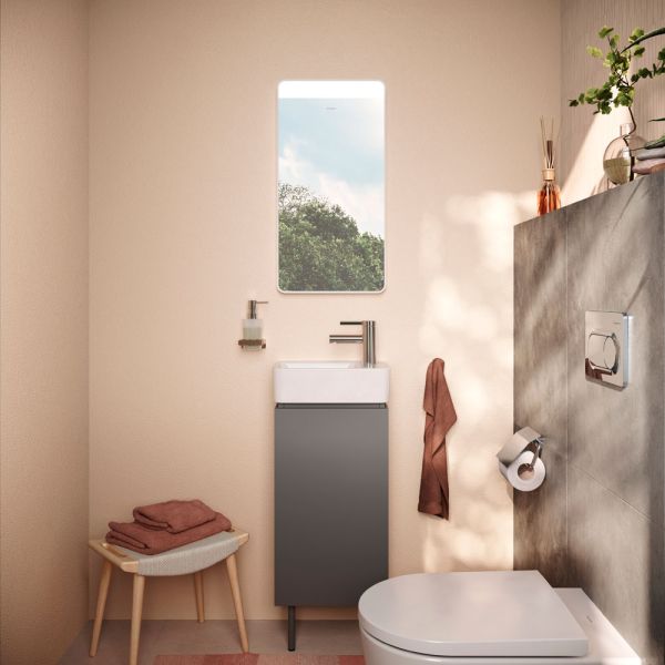 hansgrohe iFrame Original S Betätigungsplatte, rund, für 2-Mengen-Spülung