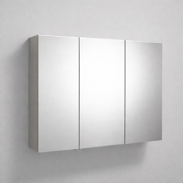 Burgbad Sys30 Spiegelschrank 130x80cm veloursgrau matt links SPJH130L 