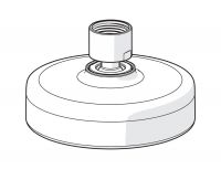 Vorschau: Hansa Hansabasicjet Kopfbrause Ø95mm 1-strahling, chrom