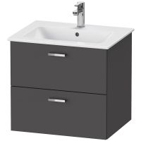 Duravit XBase Waschtischunterschrank 60cm, 2 Auszüge, passend zu Waschtisch ME by Starck 233663 XB612004949