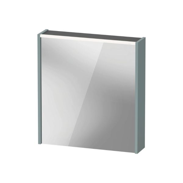 Duravit D-Code 2.0 Spiegel LED-Spiegelschrank, fjordgrün matt DC7105LHGHG0000
