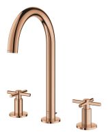 Vorschau: Grohe Atrio 3-Loch Waschtischarmatur L-Size, Kreuzgriffe