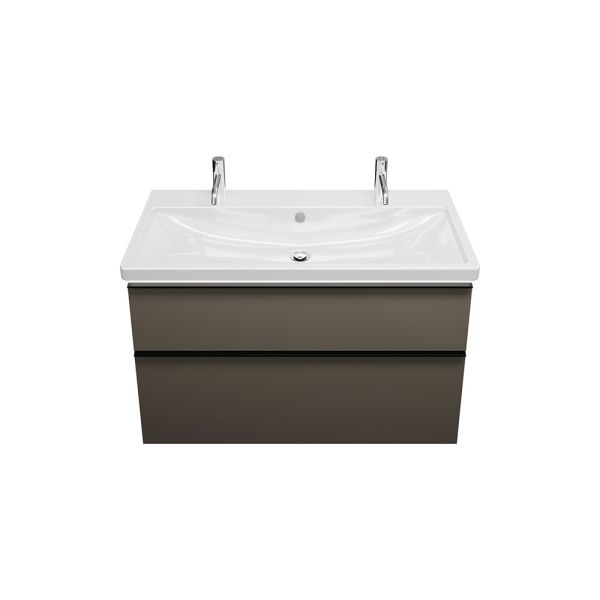 Burgbad Eqio Waschtisch 103cm mit Unterschrank & LED-Beleuchtung
