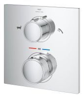 Vorschau: Grohe Allure Thermostat-Wannenbatterie mit integrierter 2-Wege-Umstellung