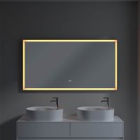 Vorschau: Villeroy&Boch Subway 3.0 LED-Spiegel, 140x75cm, mit Sensordimmer, schwarz matt