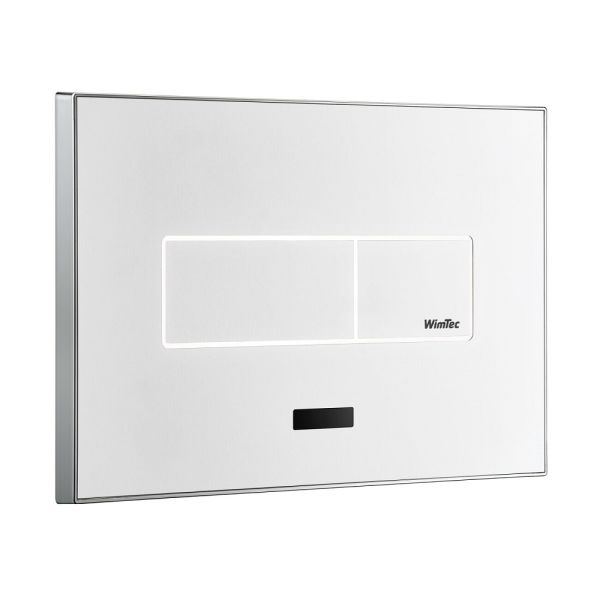 WimTec PROOF T6 Zweimengen WC-Betätigung, weiß 133189