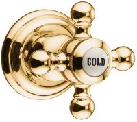 Kludi 1926 Unterputzventil, Feinbau-Set, Cold, vergoldet 23kt 518154520