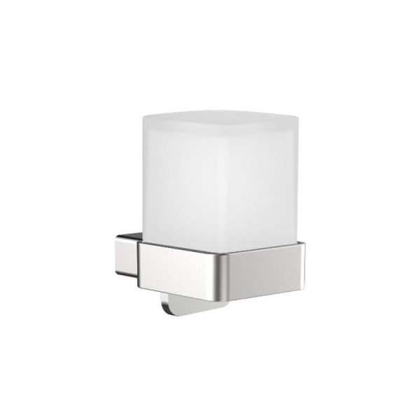 emco loft Seifenspender softcube, Wandmontage, edelstahl/satiniert 052101603