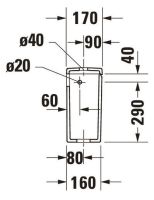 Vorschau: Duravit Duravit No.1 Spülkasten 3/6L mit Dual Flush, Anschluss rechts oder links, weiß